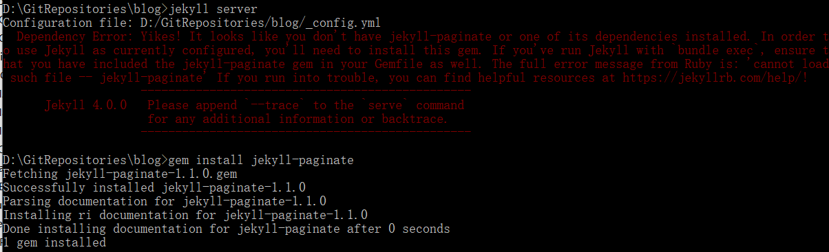 jekyll_server_erro错误2